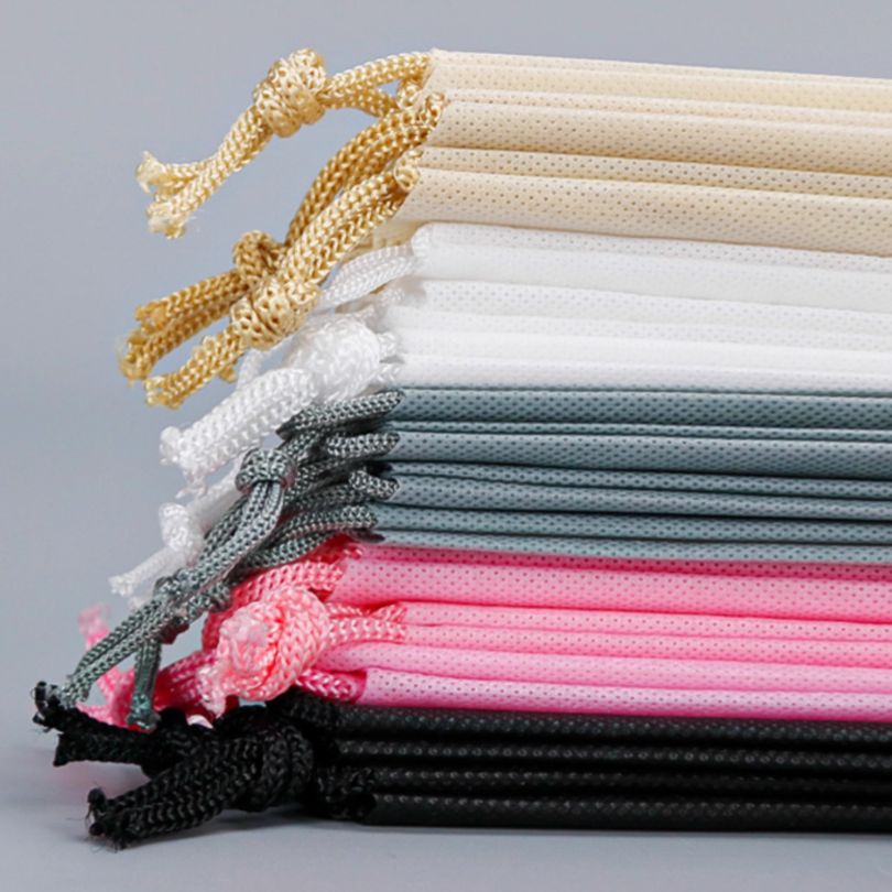 Non Woven Drawstring Bag - Beige